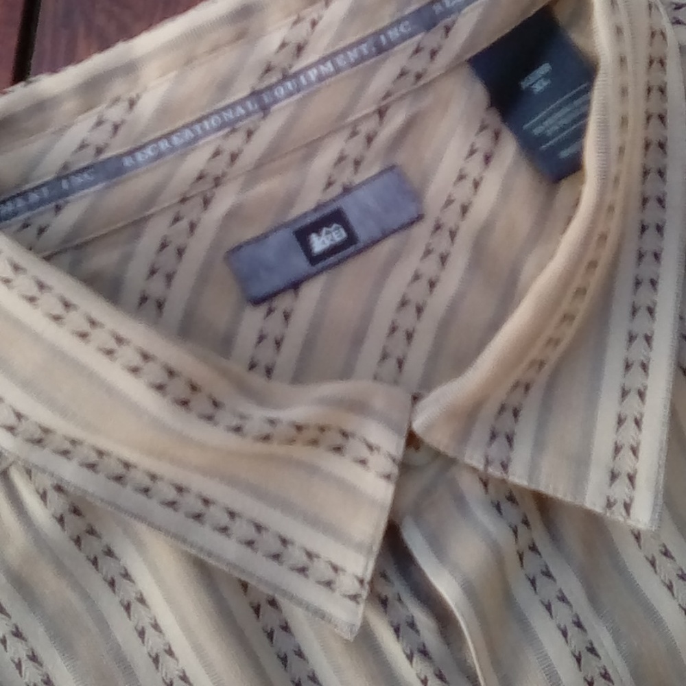Casual Button Down Men's Shirt by REI